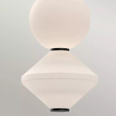 Elstead Lighting lampa wisząca 1x20 W czarna ALM-BIJOU-P3-MB
