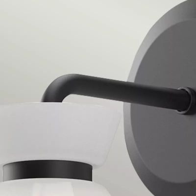 Elstead Lighting Halston kinkiet 1x40 W czarny ALM-HALSTON-1WB-BK