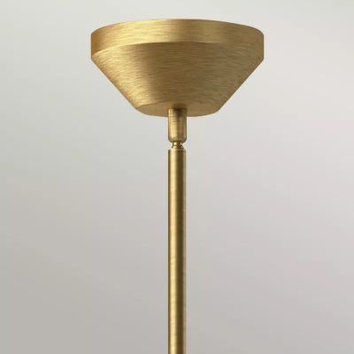 Elstead Lighting Halston lampa podsufitowa 1x60 W złota ALM-HALSTON-P-M-GD