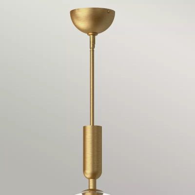 Elstead Lighting Jude lampa podsufitowa 1x60 W złota ALM-JUDE-P-GD-CL