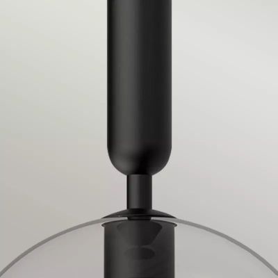 Elstead Lighting Jude lampa podsufitowa 1x30 W czarna ALM-JUDE-P-MB-CL