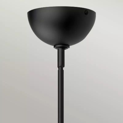 Elstead Lighting Jude lampa podsufitowa 1x30 W czarna ALM-JUDE-P-MB-CL