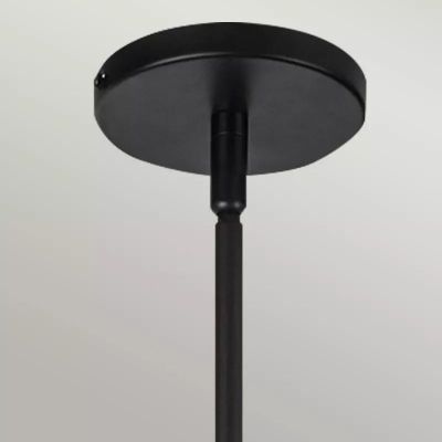 Elstead Lighting Perth lampa wisząca 1x60 W czarna ALM-PERTH-P-BK