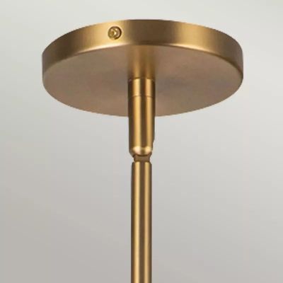 Elstead Lighting Perth lampa podsufitowa 1x60 W złota ALM-PERTH-P-GD