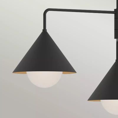 Elstead Lighting Remyck lampa podsufitowa 3x60 W czarna ALM-REMYCK3-BK