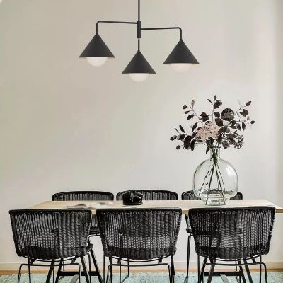 Elstead Lighting Remyck lampa podsufitowa 3x60 W czarna ALM-REMYCK3-BK