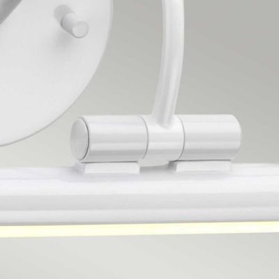 Elstead Lighting Alton kinkiet 1x6,6 W biały ALTON-PL-S-WHT