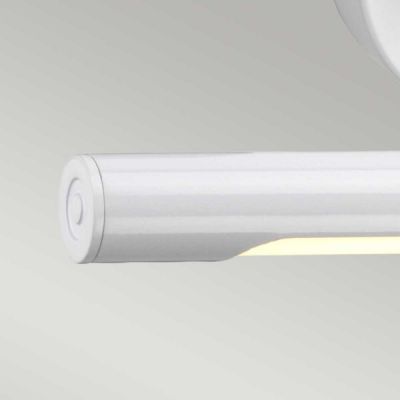 Elstead Lighting Alton kinkiet 1x6,6 W biały ALTON-PL-S-WHT