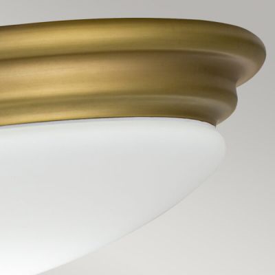 Elstead Lighting Brompton plafon 1x5,7 W mosiądz szczotkowany BATH-BROMPTON-F-BB