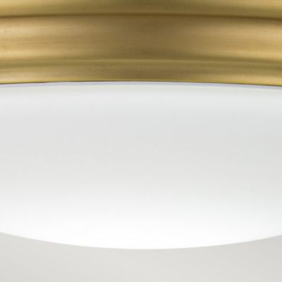 Elstead Lighting Brompton plafon 1x5,7 W mosiądz szczotkowany BATH-BROMPTON-F-BB