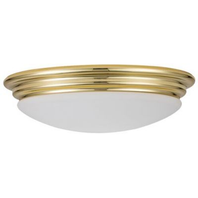 Elstead Lighting Brompton plafon 1x5,7 W mosiądz polerowany BATH-BROMPTON-F-PB