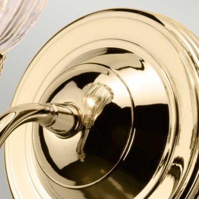 Elstead Lighting Carroll kinkiet 1x3 W mosiądz polerowany BATH-CARROLL1-PB