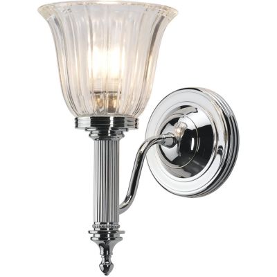 Elstead Lighting Carroll kinkiet 1x3 W chrom polerowany BATH-CARROLL1-PC