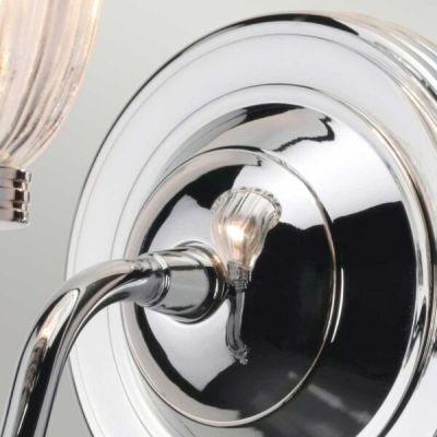 Elstead Lighting Carroll kinkiet 1x3 W chrom polerowany BATH-CARROLL1-PC