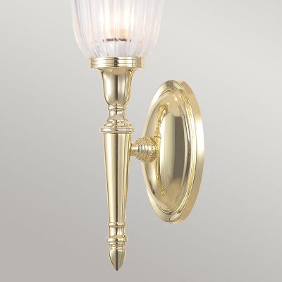 Elstead Lighting Dryden kinkiet 1x3 W mosiądz polerowany BATH-DRYDEN1-PB