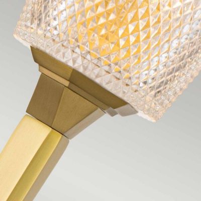 Elstead Lighting Verity kinkiet 1x3 W mosiądz szczotkowany BATH-VERITY-BB