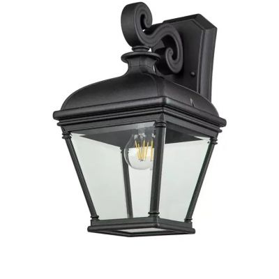 Elstead Lighting Bayview kinkiet zewnętrzny 1x60 W czarny BAYVIEW-2L-BK