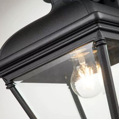 Elstead Lighting Bayview kinkiet zewnętrzny 1x60 W czarny BAYVIEW-2L-BK