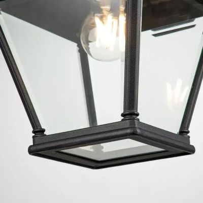 Elstead Lighting Bayview kinkiet zewnętrzny 1x60 W czarny BAYVIEW-2L-BK