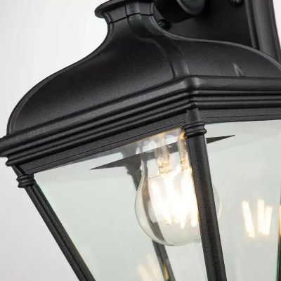 Elstead Lighting Bayview kinkiet zewnętrzny 1x60 W czarny BAYVIEW-2M-BK
