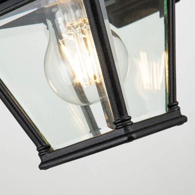 Elstead Lighting Bayview kinkiet zewnętrzny 1x60 W czarny BAYVIEW-2S-BK