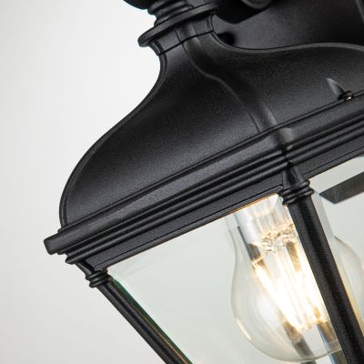 Elstead Lighting Bayview kinkiet zewnętrzny 1x60 W czarny BAYVIEW-2S-BK