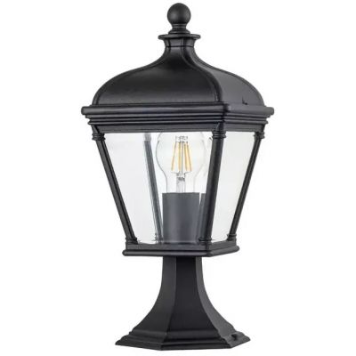 Elstead Lighting Bayview lampa stojąca zewnętrzna 1x60 W czarna BAYVIEW-3M-BK