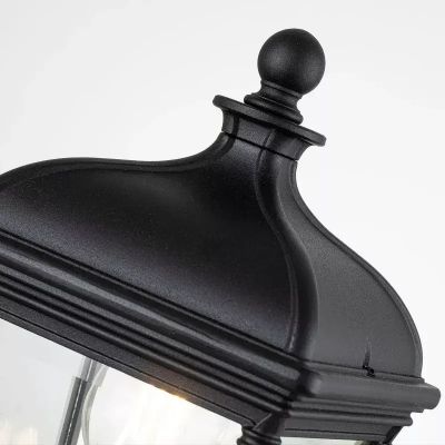 Elstead Lighting Bayview lampa stojąca zewnętrzna 1x60 W czarna BAYVIEW-3M-BK