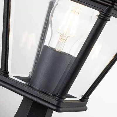 Elstead Lighting Bayview lampa stojąca zewnętrzna 1x60 W czarna BAYVIEW-3M-BK