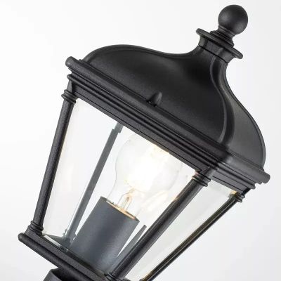 Elstead Lighting Bayview lampa stojąca zewnętrzna 1x60 W czarna BAYVIEW-4M-BK