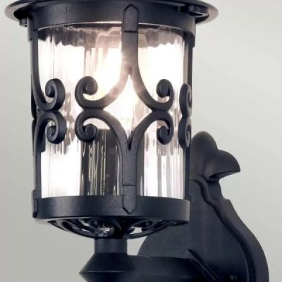 Elstead Lighting Hereford kinkiet zewnętrzny 1x60 W czarny BL10-BLACK