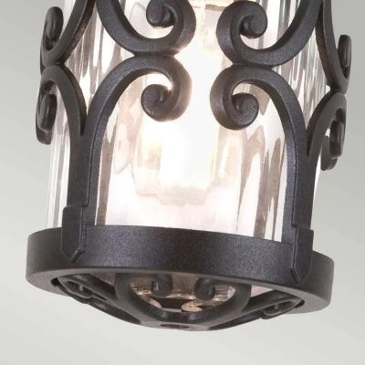 Elstead Lighting Hereford lampa podsufitowa zewnętrzna 1x60 W czarna BL13A-BLACK