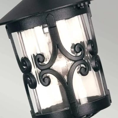 Elstead Lighting Hereford lampa wisząca 1x60 W czarna BL13B-BLACK
