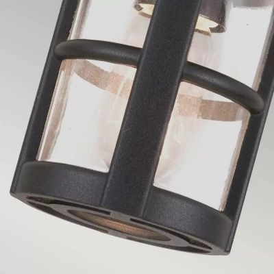 Elstead Lighting Hereford lampa podsufitowa zewnętrzna 1x60 W czarna BL21A-BLACK