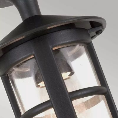 Elstead Lighting Hereford lampa podsufitowa zewnętrzna 1x60 W czarna BL21A-BLACK