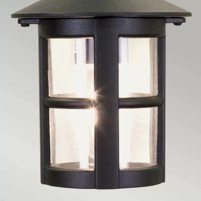 Elstead Lighting Hereford lampa wisząca 1x60 W czarna BL21B-BLACK