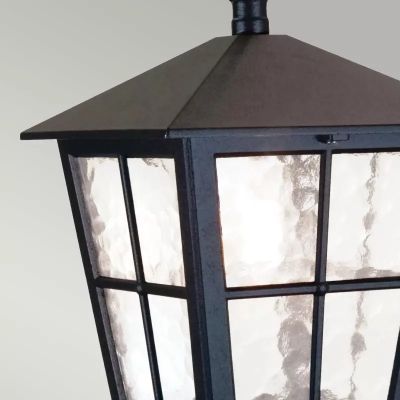 Elstead Lighting Canterbury lampa wisząca 1x60 W czarna BL48M-BLACK