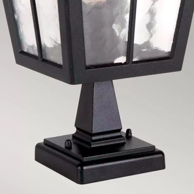 Elstead Lighting Canterbury lampa stojąca zewnętrzna 1x60 W czarna BL50M-BLACK
