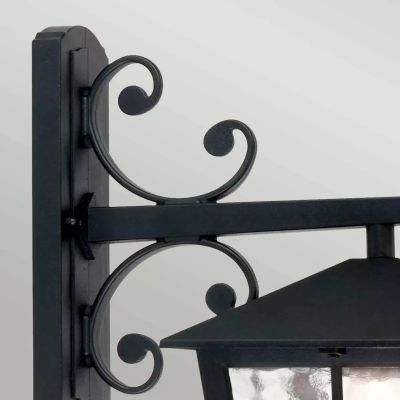 Elstead Lighting Canterbury kinkiet zewnętrzny 1x60 W czarny BL52M-BLACK