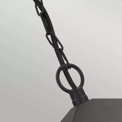 Elstead Lighting York lampa wisząca 1x60 W czarna BL6B-BLACK