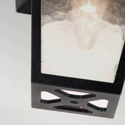 Elstead Lighting York lampa podsufitowa zewnętrzna 1x60 W czarna BL6C-BLACK