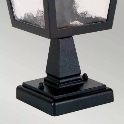 Elstead Lighting York lampa stojąca zewnętrzna 1x60 W czarna BL7-BLACK