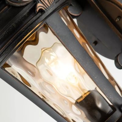 Elstead Lighting Baltimore kinkiet zewnętrzny 1x60 W postarzany brąz BT1-M