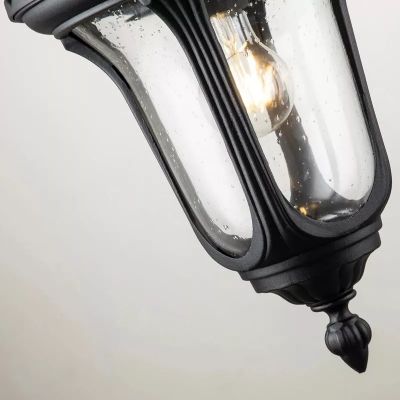 Elstead Lighting Chicago kinkiet zewnętrzny 1x60 W teksturowana czerń CC2-S-BK