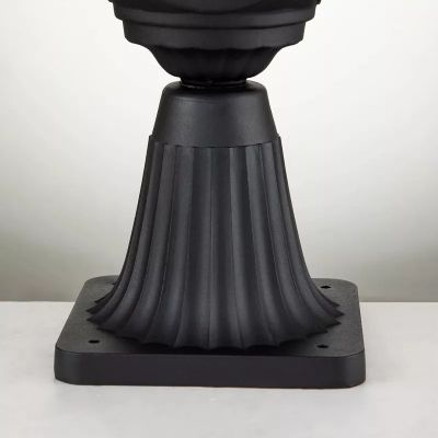 Elstead Lighting Chicago lampa stojąca zewnętrzna 1x60 W teksturowana czerń CC3-S-BK