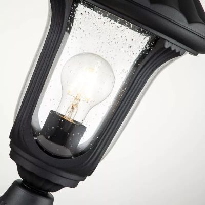 Elstead Lighting Chicago lampa stojąca zewnętrzna 1x60 W teksturowana czerń CC3-S-BK