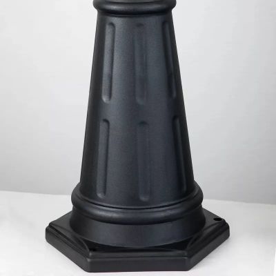 Elstead Lighting Chicago lampa stojąca zewnętrzna 1x60 W teksturowana czerń CC5-M-BK
