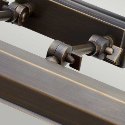 Elstead Lighting Chawton kinkiet 2x40 W ciemny brąz CHAWTON-PLM-DB