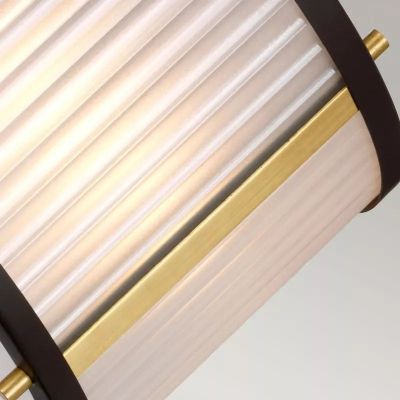 Elstead Lighting Corona lampa wisząca 2x60 W ciemno brązowy/postarzany mosiądz DL-CORONA-2P-BAB