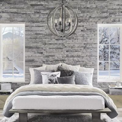 Elstead Lighting Allier lampa wisząca 4x60 W antyczne żelazo, postarzane drewno FE-ALLIER-4P-WW